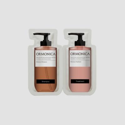 ふるさと納税 静岡市 オルモニカ モイスチャーシャンプー&amp;トリートメント トライアル12枚組