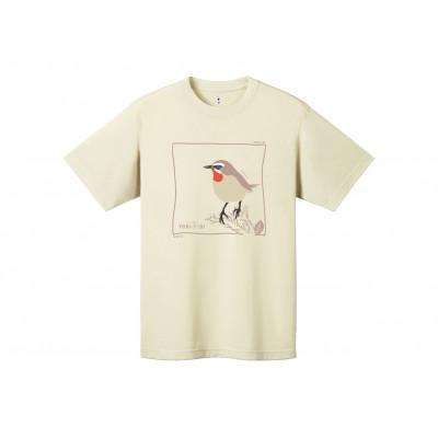 ふるさと納税 小清水町 モンベル×小清水町コラボウイックロンTシャツ「ノゴマ」ボーンホワイト XLサイズ