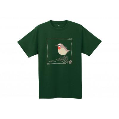 ふるさと納税 小清水町 モンベル×小清水町コラボウイックロンTシャツ「ノゴマ」カーキグリーン XSサイズ