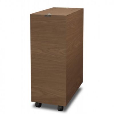 ふるさと納税 印南町 バスク グランデペール 1段 ブラウン アイランド型キッチンに美しくフィットするくず入れ