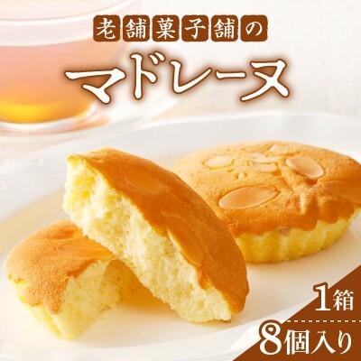 ふるさと納税 都農町 老舗菓子舗のマドレーヌ 計8個 焼き菓子[T035-0015]