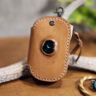 ふるさと納税 小浜市 キーケース OBAMA blue