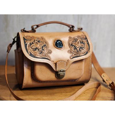 ふるさと納税 小浜市 ミニバッグ OBAMA blue