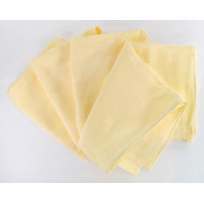 ふるさと納税 泉佐野市 やわらかガーゼ フェイスタオル 4枚 クリーム 泉州産タオル 099H4308