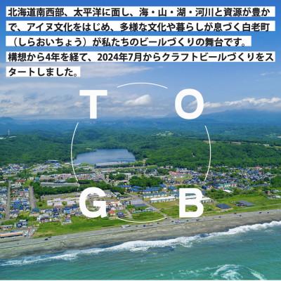 ふるさと納税 白老町 【白老町の手工芸品麦酒】クロユリ  計24本《The Old Grey Brewery》