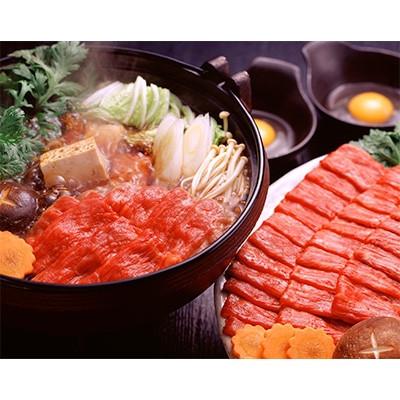 ふるさと納税 荒尾市 GI くまもとあか牛 すきやき 500g(荒尾市)