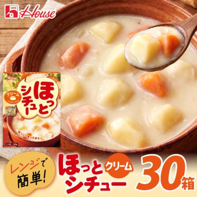 ふるさと納税 江南市 ハウス ほっとシチュー クリーム 180g ×30個 レトルト食品 レンジ調理対応