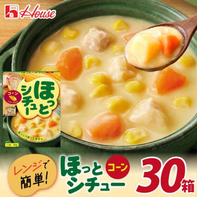 ふるさと納税 江南市 ハウス ほっとシチュー コーン 180g ×30個 レトルト食品 レンジ調理対応