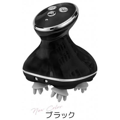 ふるさと納税 つくばみらい市 [ギフト包装]頭皮マッサージャー ブラック
