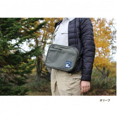 ふるさと納税 斜里町 知床財団オリジナルWPバッグ付きマルチサコッシュ[オリーブ]