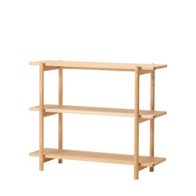 ふるさと納税 旭川市 旭川家具 cosine リビングシェルフ85 北海道タモ_05763