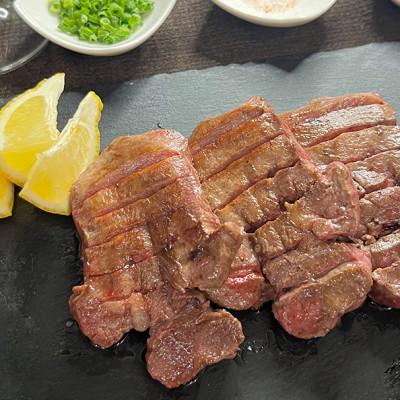 ふるさと納税 いすみ市 外房 厚切り牛タン 計800g