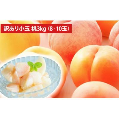 ふるさと納税 中央市 [訳あり(小玉)]山梨県産の桃約3kg(8〜10玉)品種おまかせ