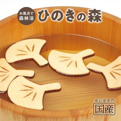 ふるさと納税 鹿沼市 国産ひのき ひのきの森(いちょうver) 5枚入り