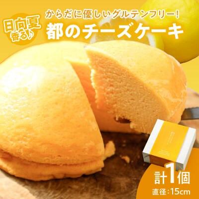 ふるさと納税 都農町 農の都で生まれた「都のチーズケーキ」計1個 スイーツ[T038-0095]