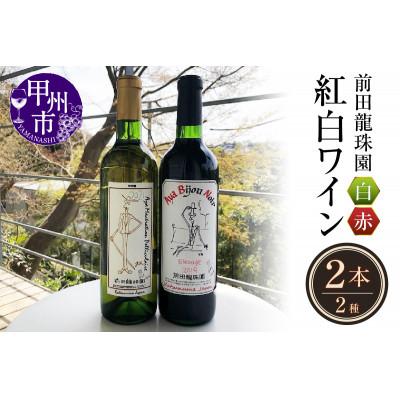 ふるさと納税 甲州市 極上の赤白2本セット[本格的樽熟成赤ワインと自家栽培樹齢60年の甲州白ワイン](MRF)D3-830