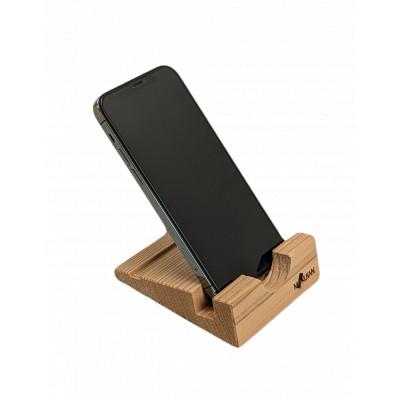 ふるさと納税 上勝町 上勝杉 木製 スマホスタンド 幅9cm×奥行き8.5cm×高さ3cm