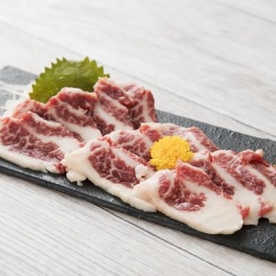 ふるさと納税 阿蘇市 馬刺し 霜降りスライス 200g(阿蘇市)