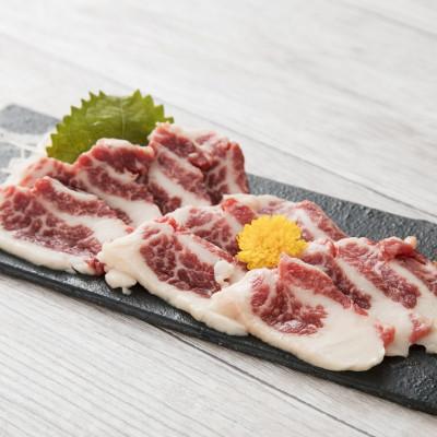 ふるさと納税 合志市 馬刺し 霜降りスライス 200g(合志市)