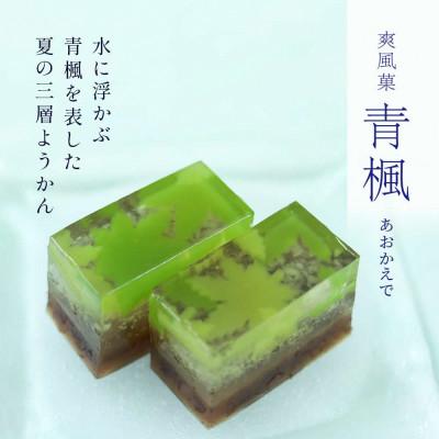ふるさと納税 長岡京市 夏限定羊羹・青楓 1個 [京都府長岡京市]