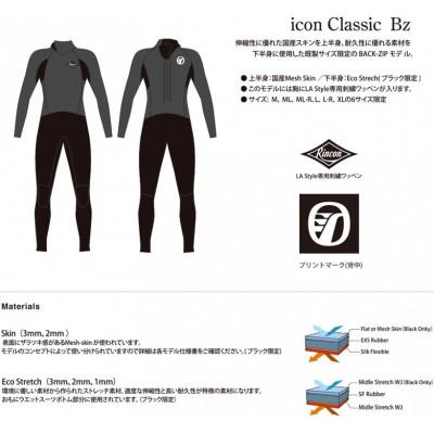 ふるさと納税 海老名市 ウエットスーツRINCON 3/2mm icon-BZフルスーツ FALL/WINTER仕様 XL_2