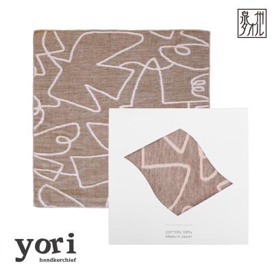 ふるさと納税 泉佐野市 yoriハンカチ単品ハンカチギフト(バード)ハンカチ 泉州タオル ギフト