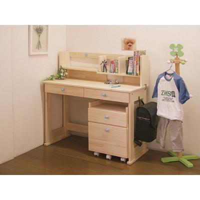 ふるさと納税 筑後市 ハンドメイド学習机「スター」パイン材3点セット