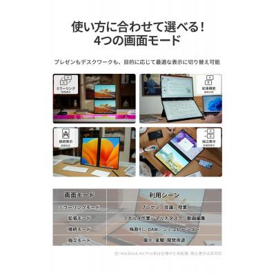 ふるさと納税 寝屋川市 EHOMEWEI デュアルモニター モバイルモニター