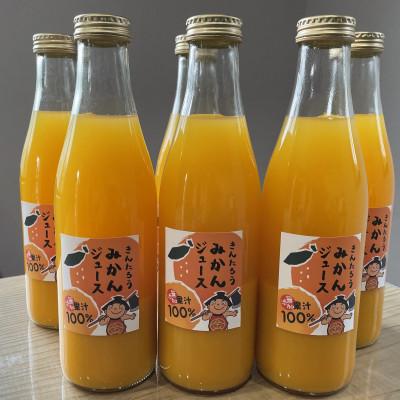ふるさと納税 山北町 かながわブランド大津みかん きんたろうみかんジュース 720g×6本