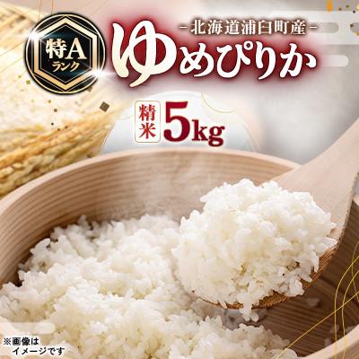 ふるさと納税 浦臼町 [先行予約 令和8年産]浦臼町産 ゆめぴりか(精米)5kg 特A