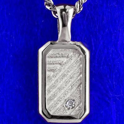 ふるさと納税 昭和町 pt999(純プラチナ)インゴット型ペンダントトップ ネックレス 230404102dpt999