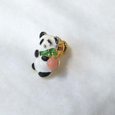 ふるさと納税 伊勢市 珊瑚ピンブローチ・パンダ(深海珊瑚)2117_2
