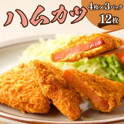 ふるさと納税 都農町 ハムカツ(計12枚) [T006-0025](都農町)