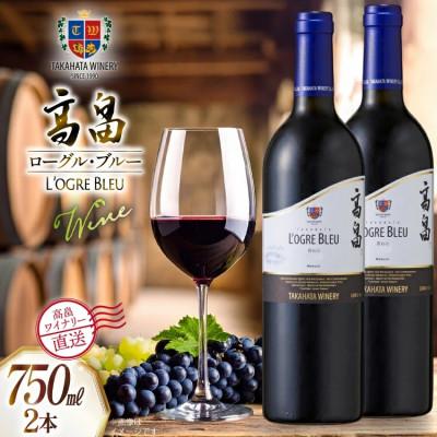ふるさと納税 高畠町 ワイン 赤 高畠 マジェスティック ローグル・ブルー 青おに 750ml 2本 セット