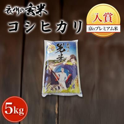 ふるさと納税 福知山市 衣川の男米コシヒカリ 玄米 5kg[京都府福知山市]