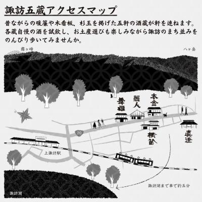 ふるさと納税 諏訪市 日本酒 純米大吟醸・大吟醸 限定酒飲み比べセット 720ml×4本[諏訪五蔵]の画像