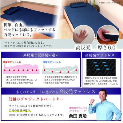 ふるさと納税 羽島市 Rise Zero Gravity マットレス6.0　シングル |  | 01