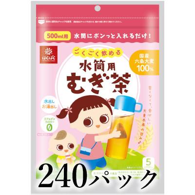 ふるさと納税 南アルプス市 はくばく ごくごく飲める 水筒用麦茶 240パック