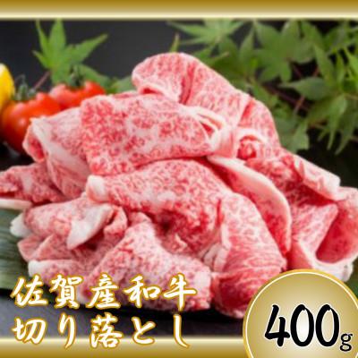 ふるさと納税 鳥栖市 [佐賀産和牛]切り落とし 400g(鳥栖市)