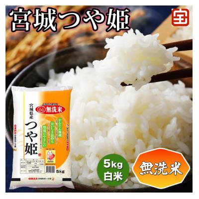 ふるさと納税 富谷市 令和7年産 無洗米 宮城つや姫 5kg (白米)|2025年 宮城産 精米