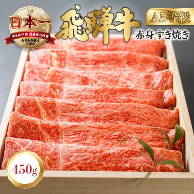 ふるさと納税 本巣市 [A5等級]飛騨牛(バラorモモ)すき焼き用450g [mt1716]