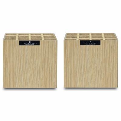 ふるさと納税 印南町 バスク ペンスタンド S 16本 ナチュラル 2個セット おしゃれでかわいい木製ペン立て