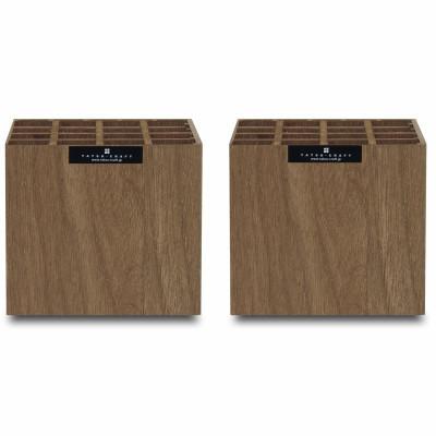 ふるさと納税 印南町 バスク ペンスタンド S 16本 ブラウン 2個セット おしゃれでかわいい木製ペン立て