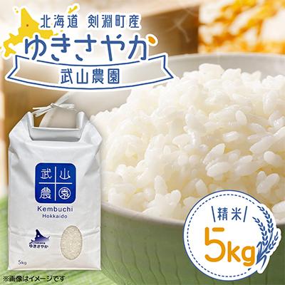 ふるさと納税 剣淵町 [北海道剣淵町]ゆきさやか 精米 5kg