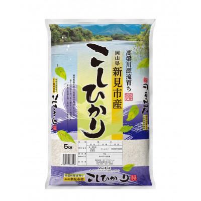 ふるさと納税 美咲町 岡山県新見市産コシヒカリ 精米 10kg