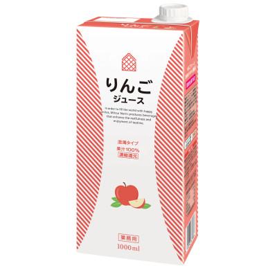 ふるさと納税 北杜市 三井農林 WN(ホワイトノーブル)りんごジュース 1L×6本