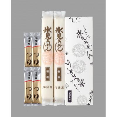 ふるさと納税 氷見市 海津屋の氷見うどん 細麺2本つゆ付