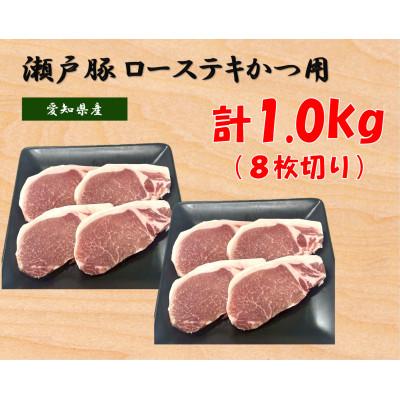 ふるさと納税 瀬戸市 瀬戸豚とんかつ、ステーキ用 1kg