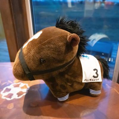 ふるさと納税 平取町 [競馬グッズ][タニノギムレット]特大ぬいぐるみ 破壊神バージョン