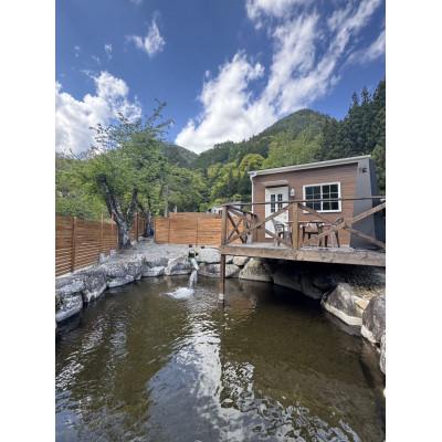 ふるさと納税 山梨市 Mt.Kentoku Fish&amp;Lodgeで使える[宿泊代補助券 3,000円分]